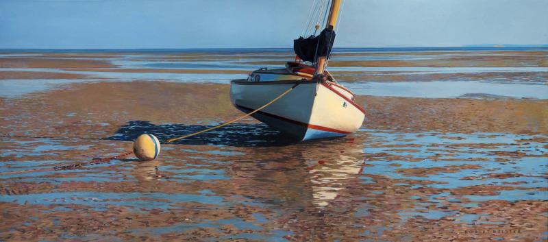 Soft Bottom, oil on canvas, 20 x 40 inches   SOLD 