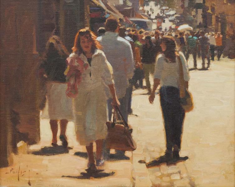 Heading Home, oil on canvas, 12 x 15 inches   SOLD 