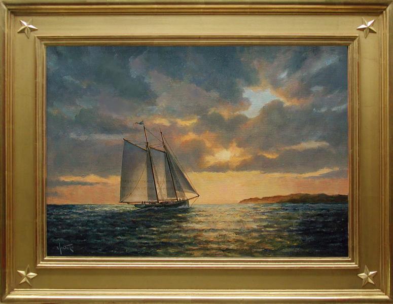 Tranquility, oil on stretched Belgian linen, 14 x 20 inches , $3,800 