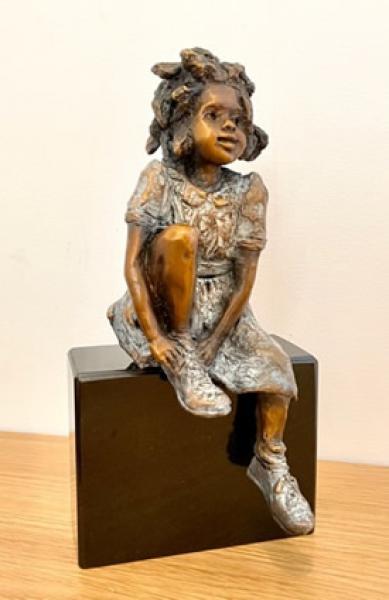 Gabby, Bronze, 9.5 x 5 x 2.5 inches, $2,650 