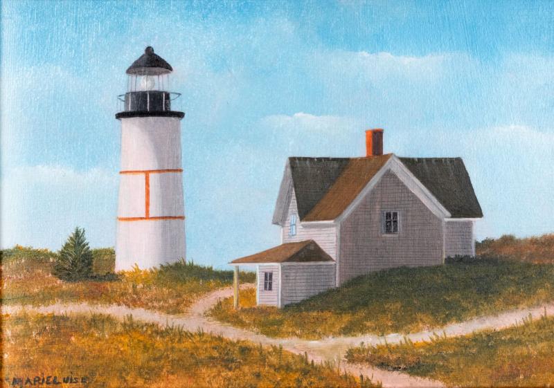 Sandy Neck, oil on panel, 5 x 7 inches, $1,200 