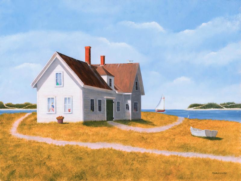 High Summer , oil on panel, 12 x 16 inches, $3,500 