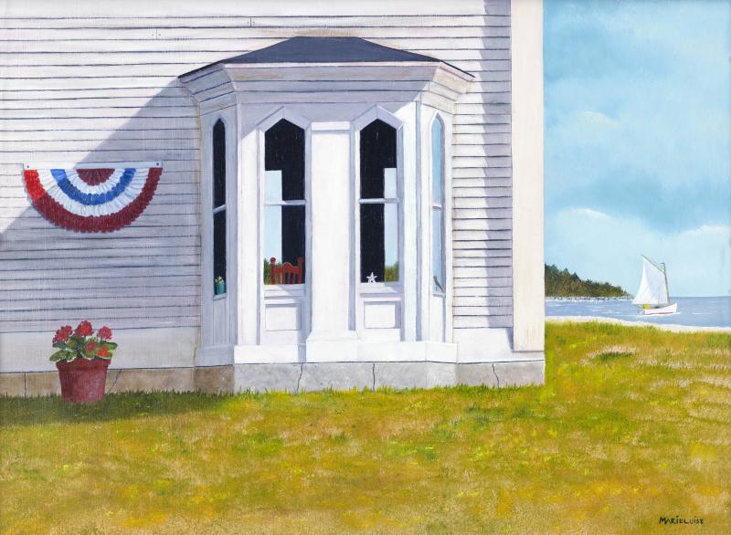 Decoration Day, oil on panel, 12 x 16 inches, $3,500 