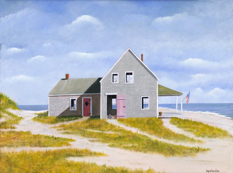 Sand Castle, oil on panel, 12 x 16 inches   SOLD 