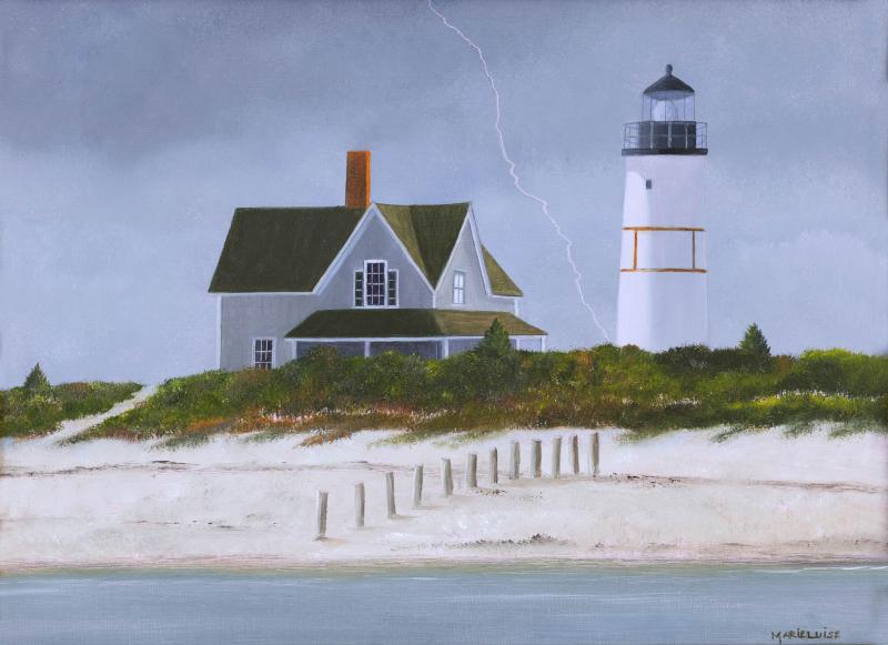 Summer Storm, oil on panel, 9 x 12 inches   SOLD 