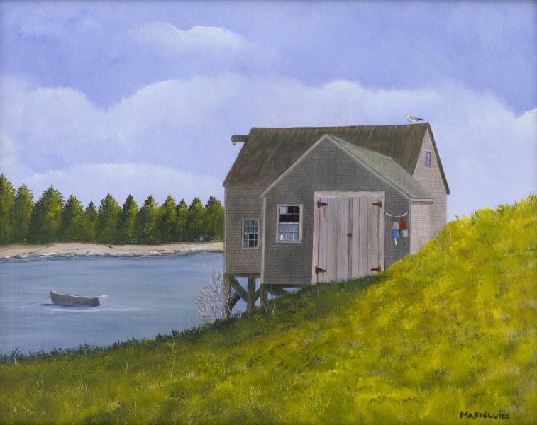 Weather-beaten, oil on panel, 8 x 10 inches   SOLD 