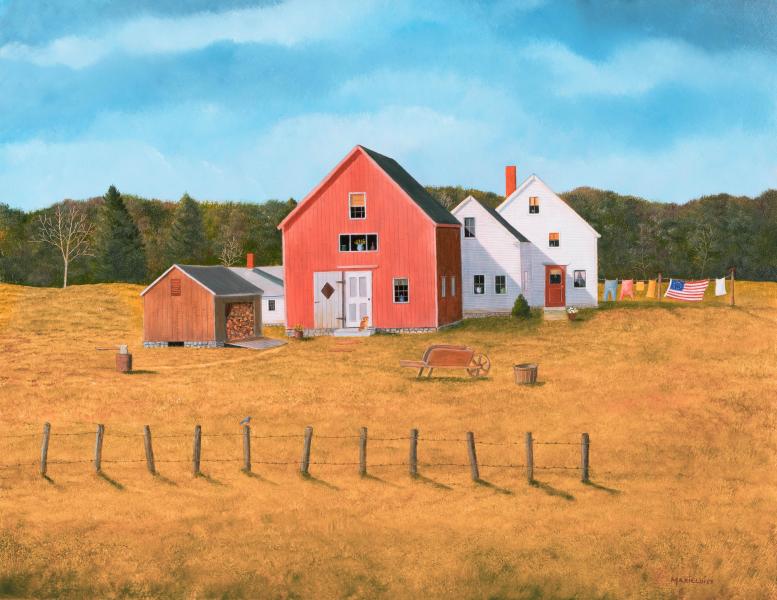 It's All About Spring, oil on panel, 14 x 18 inches, $4,500 