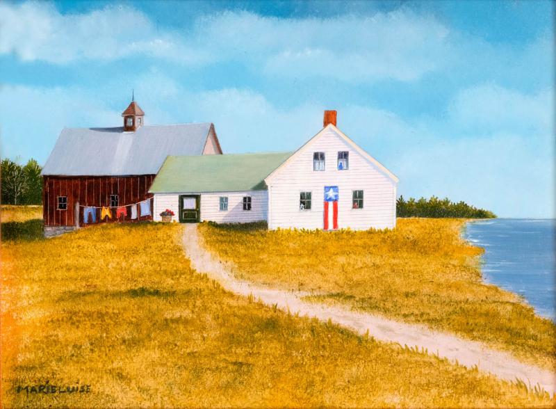 A Peace of the Sea, oil on panel, 6 x 8 inches, $1,400 