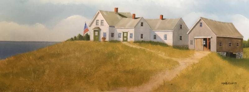 Praise the Day, oil on panel, 5 x 12 inches   SOLD 