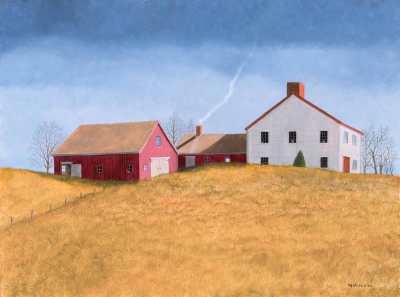 Sign of Life, oil on panel, 12 x 16 inches, $3,500 