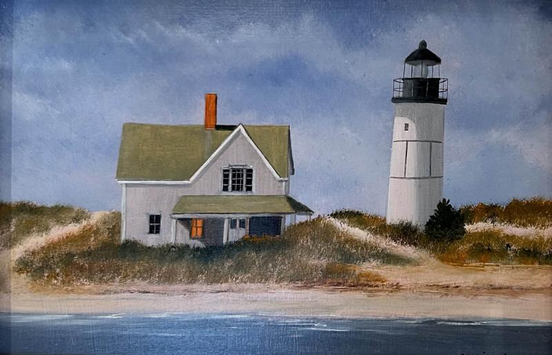 Steadfast, Sandy Neck, oil on panel, 5 x 7 inches   SOLD 