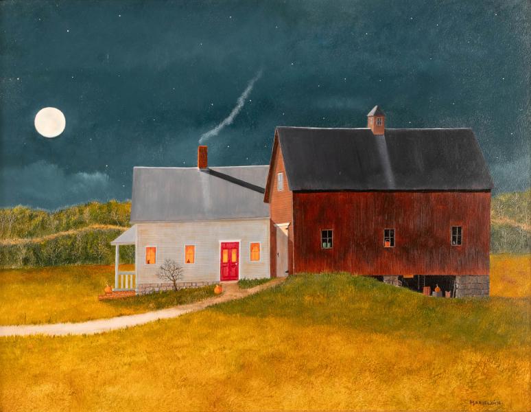 Thanksgiving Eve, oil on panel, 14 x 18 inches   SOLD 