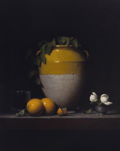 The Confit Jar, oil on panel, 20 x 16 inches   SOLD 