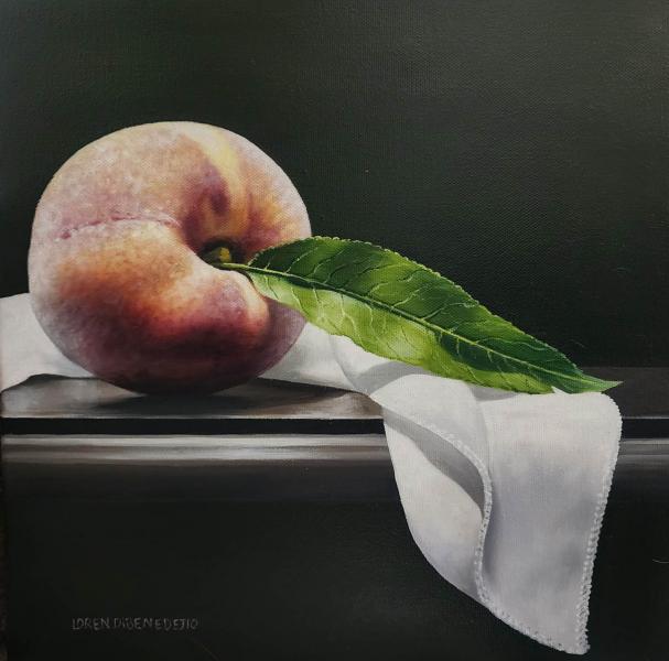 Peach with cloth 12x22 dibenedetto 