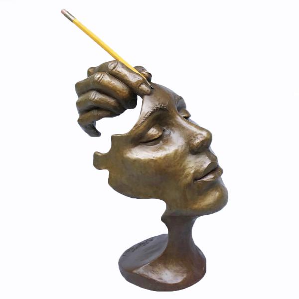 Soul-secrets-sculpture-michael-alfano-bronze-1
