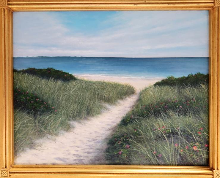Well Worn, oil on linen, 12 x 16 inches, $1,350 