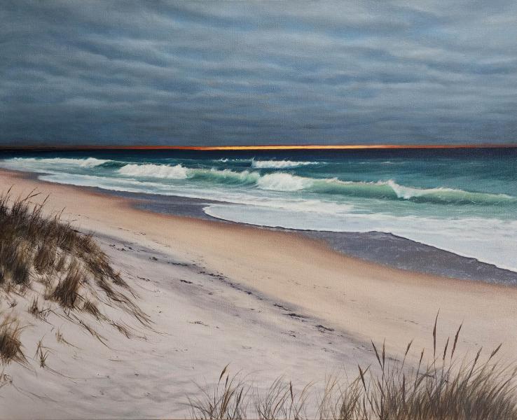 Moments Notice , oil on linen, 24 x 30 inches, $3,600 