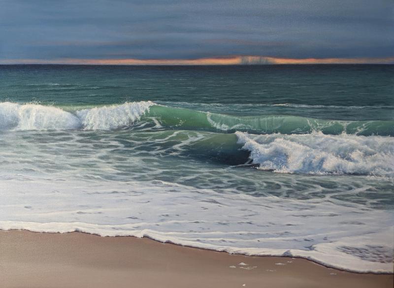 Distant Gale, oil on linen, 30 x 40 inches   SOLD 