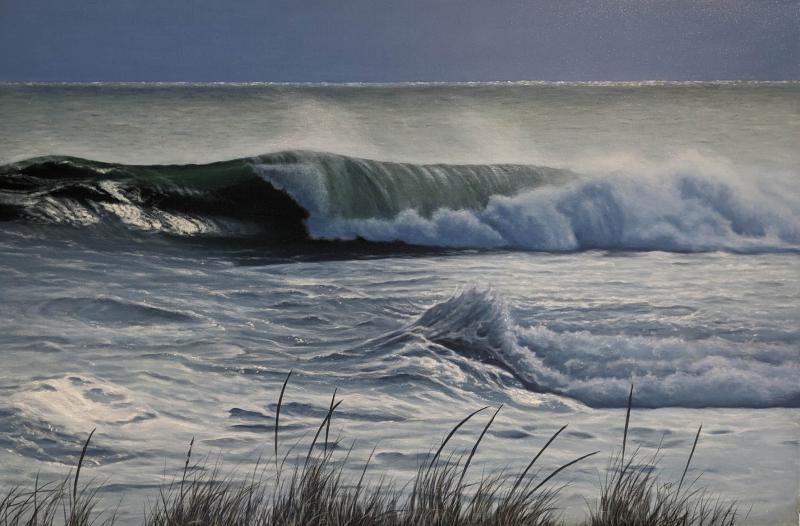 Restless, oil on linen, 24 x 36 inches   SOLD 