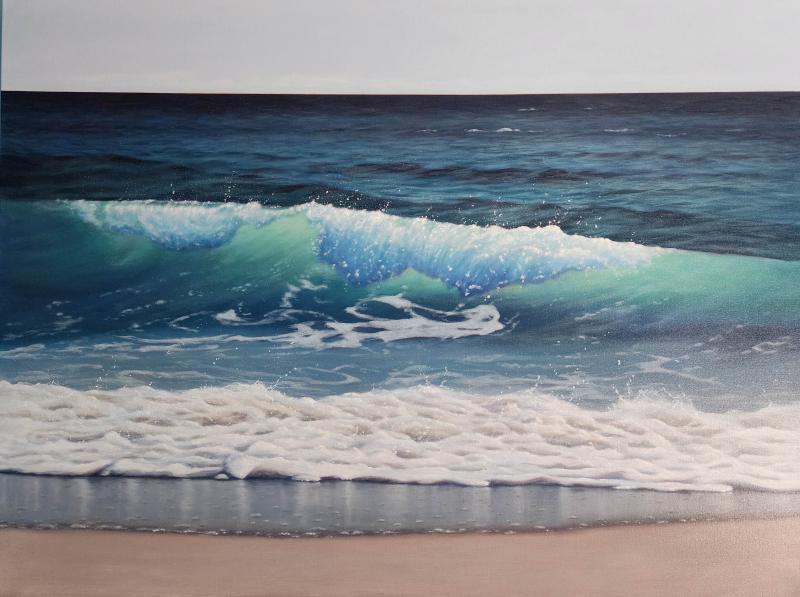 Summer Soul, oil on linen, 36 x 48 inches, $7,900 