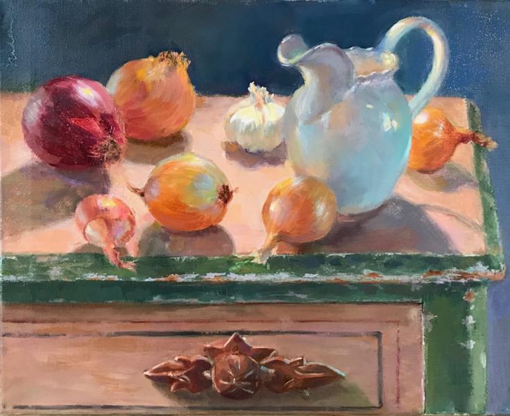 Distressed , Oil on Linen, 16 x 20 inches, $3,000 