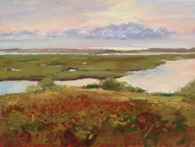 Sun Slice, oil on board, 12 x 16 inches   SOLD 