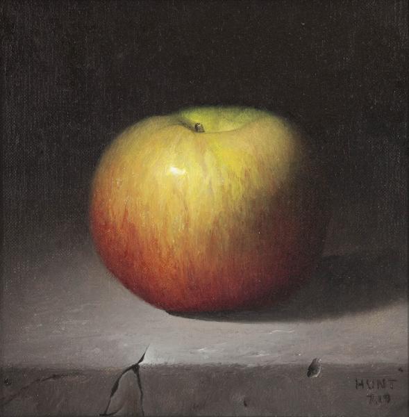 Luscious Apple, oil on panel, 7 x 7 inches   SOLD 