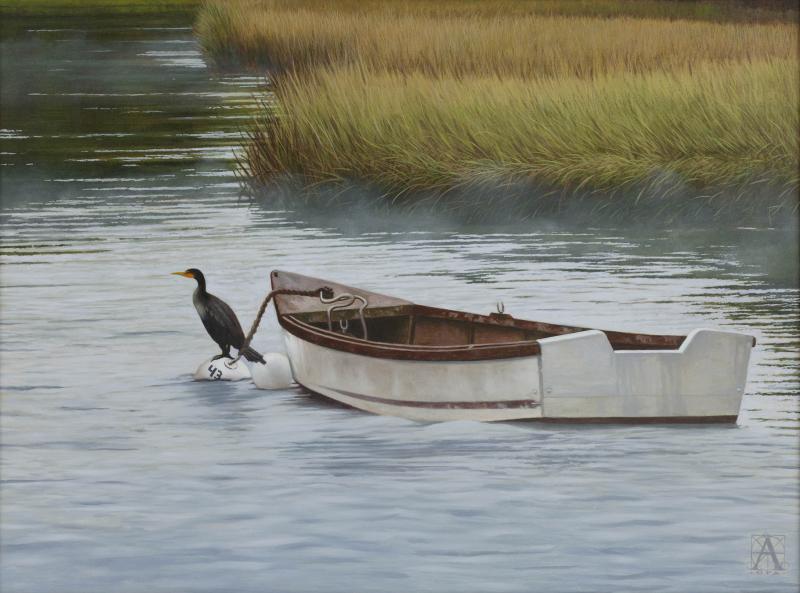 Sea Raven, oil on panel, 18 x 24 inches   SOLD 