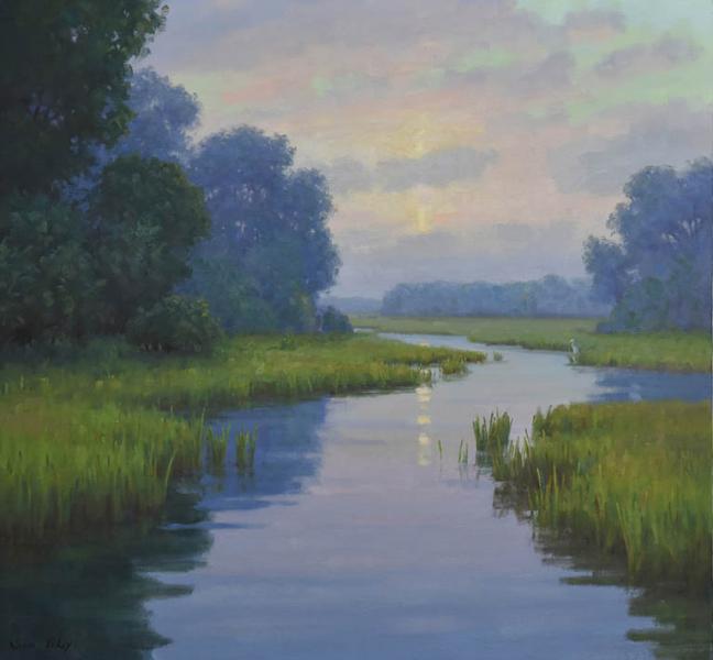 When Morning Comes, oil on linen, 30 x 32 inches, $12,800 