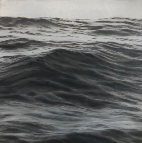 Point of Focus, oil on panel, 16 x 15 inches, $4,200 