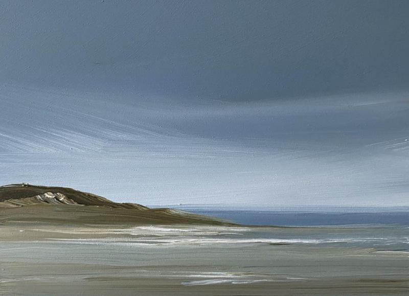 Dances, First Encounter, Eastham, oil on copper, 5 x 7 inches   SOLD 