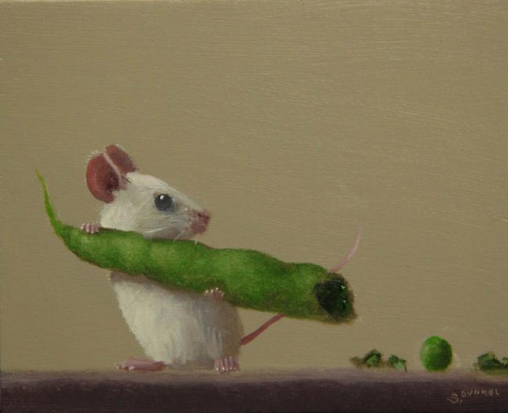 Great Escape, oil on panel, 4 x 5 inches   SOLD 